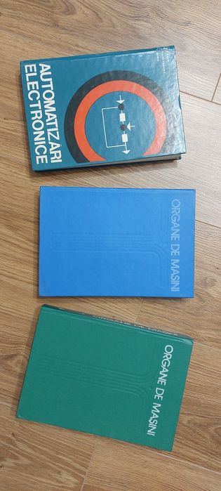 Lot 3 carti Organe de Masini si Automatizari industriale