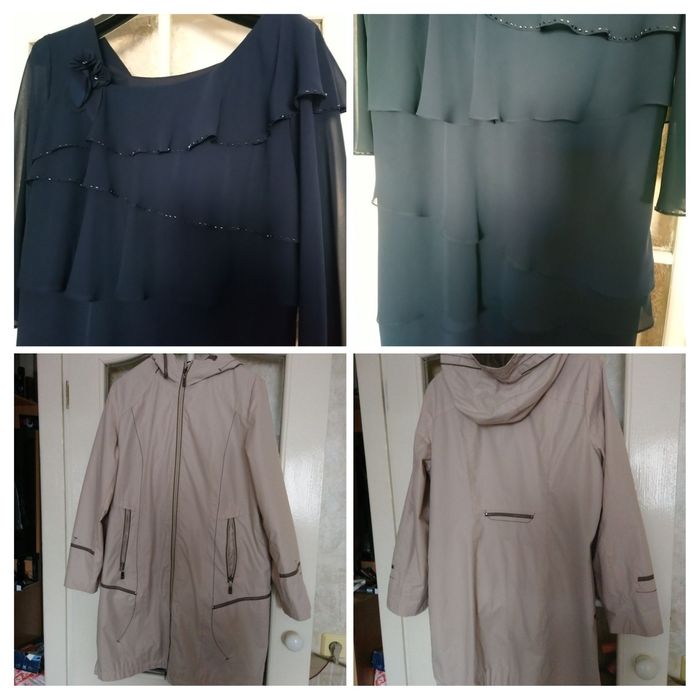 Продам плащ женский. Платье нарядное