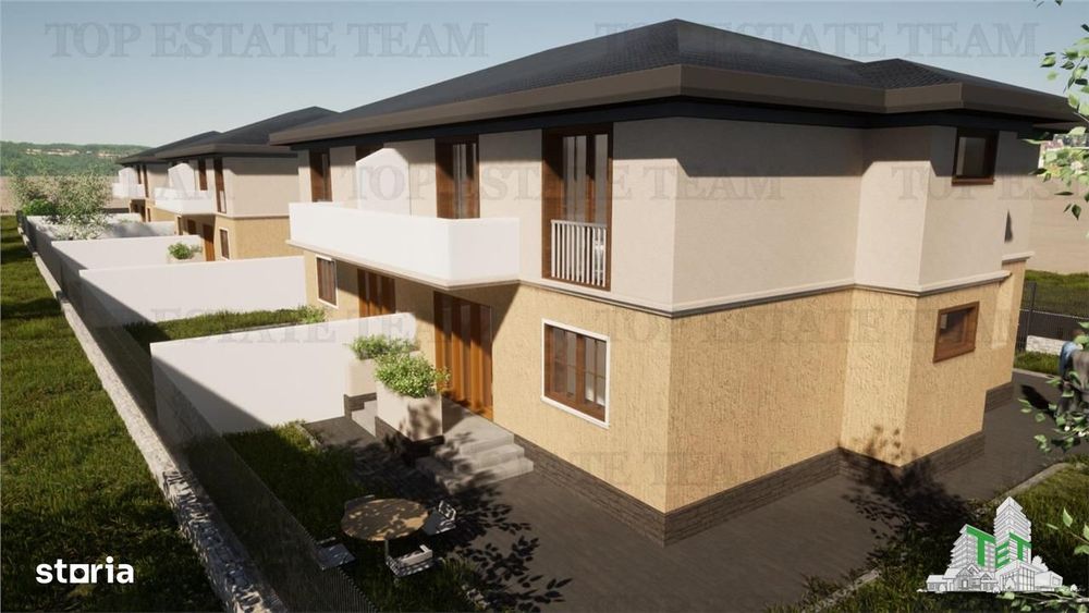 De vanzare casa tip duplex, 5 camere, curte 200mp