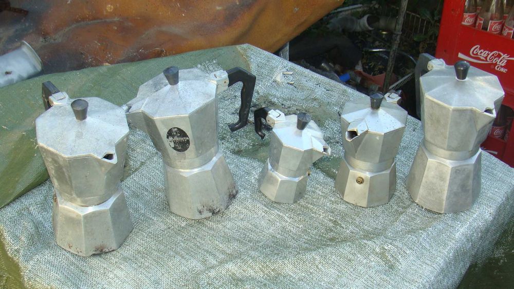 Италиански кафеварки-алуминиеви