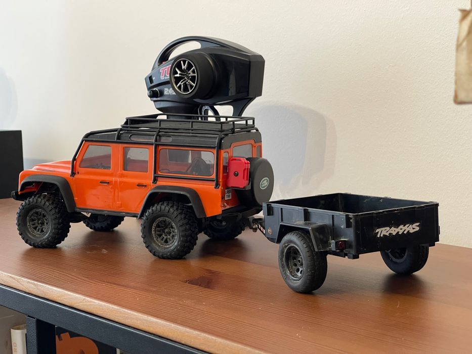 Traxxas TRX4M cu remorca Traxxas