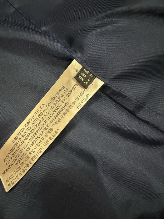 Елегантно сако цвят кралско синьо на Massimo Duti