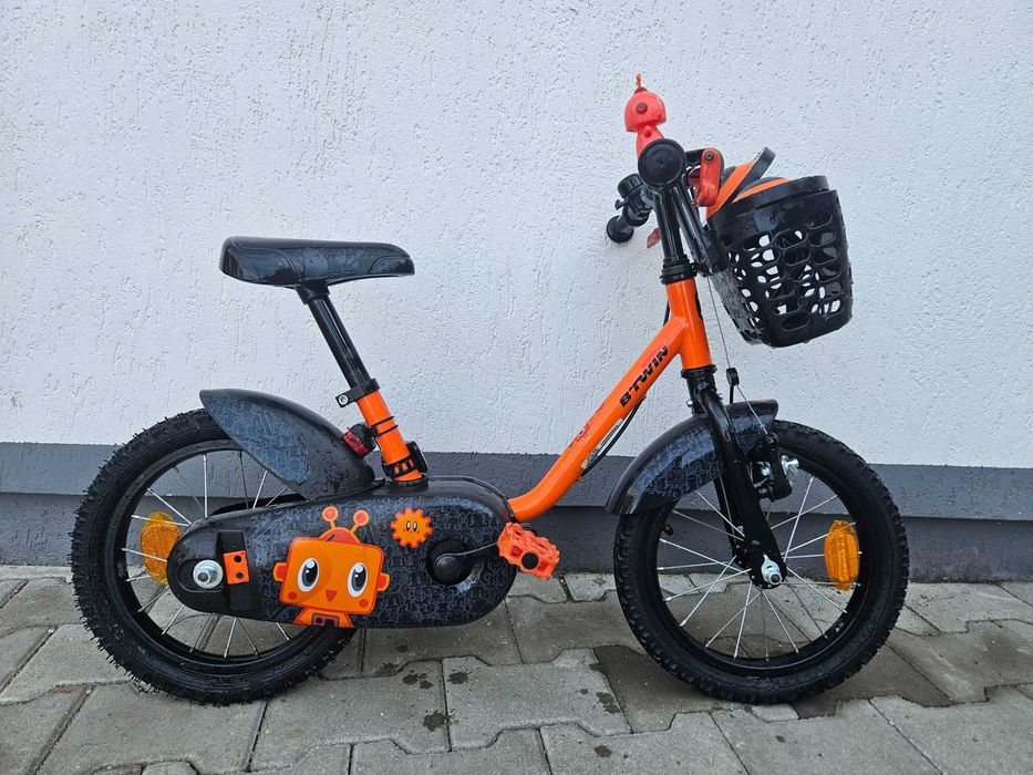 Vand bicicleta 14 INCH, copii 3-5 ani, ROBOT B'TWIN