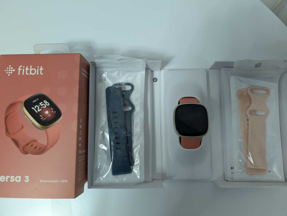 Smatchwatch - Fitbit Versa 3 Rose Gold