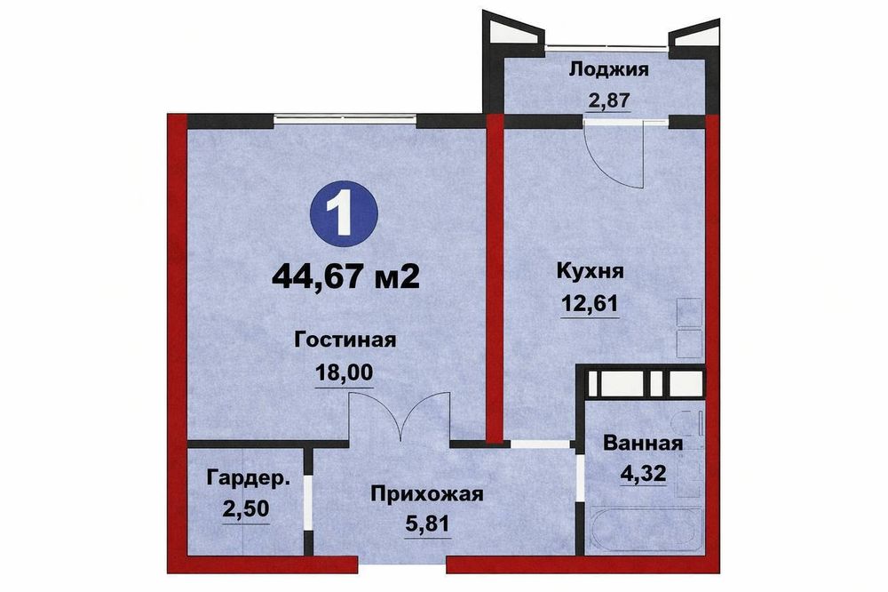 Regnum Plaza жк 2/3/15 квартира продается