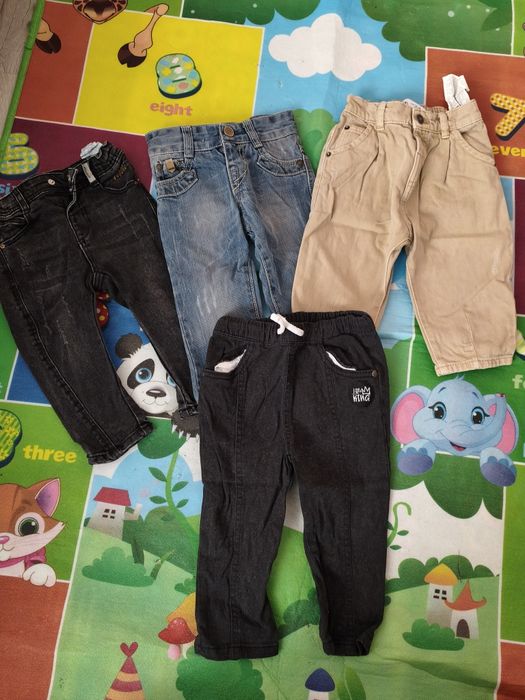 Лот панталон за момче 86 см