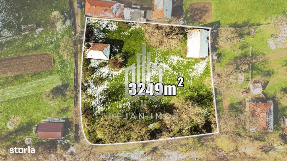 Teren intravilan | 1.624 mp | 2 Parcele | Zagon