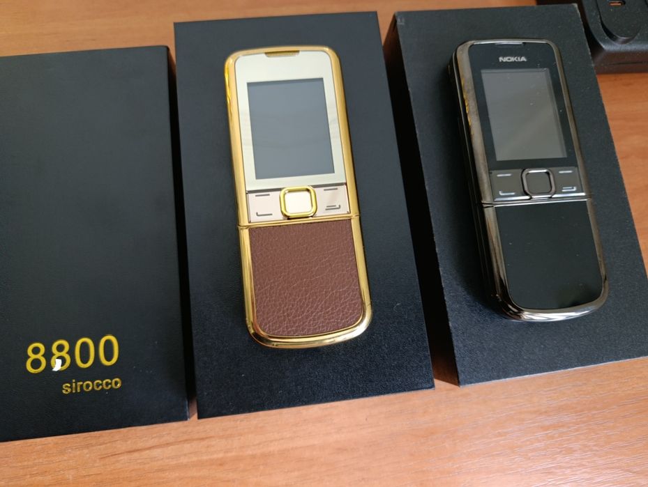 Nokia 8800 модели Art, Sirocco, Classic