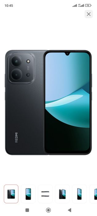 Смартфон Redmi 15C 8 ГБ/256 ГБ черный