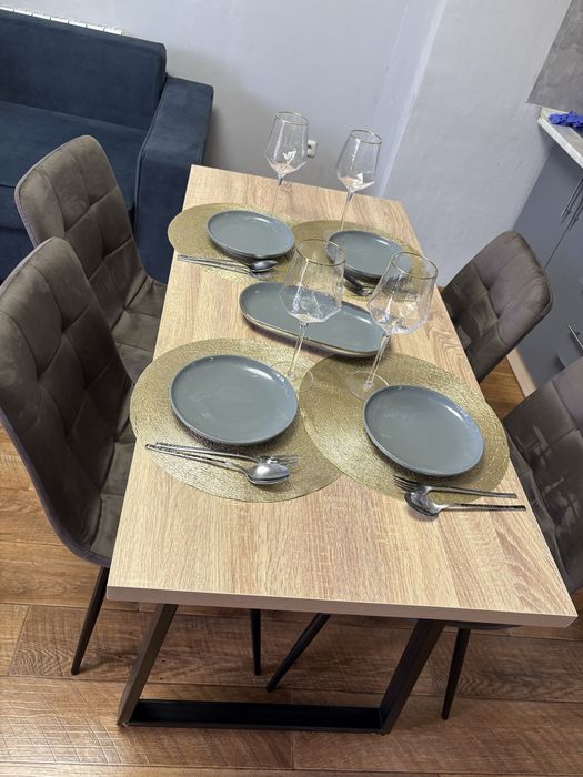 Стол лофт  — 4 стула