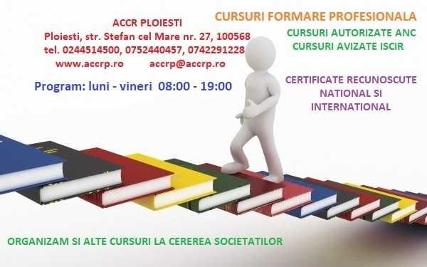 Cursuri calificare Autorizate + avizate ISCIR