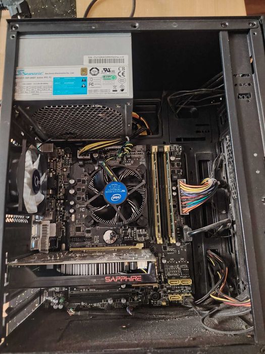 Vand pc I5 3370 3,6GHz, 8gb DDR3, SSD 240GB, RX 550 4gb 128bit