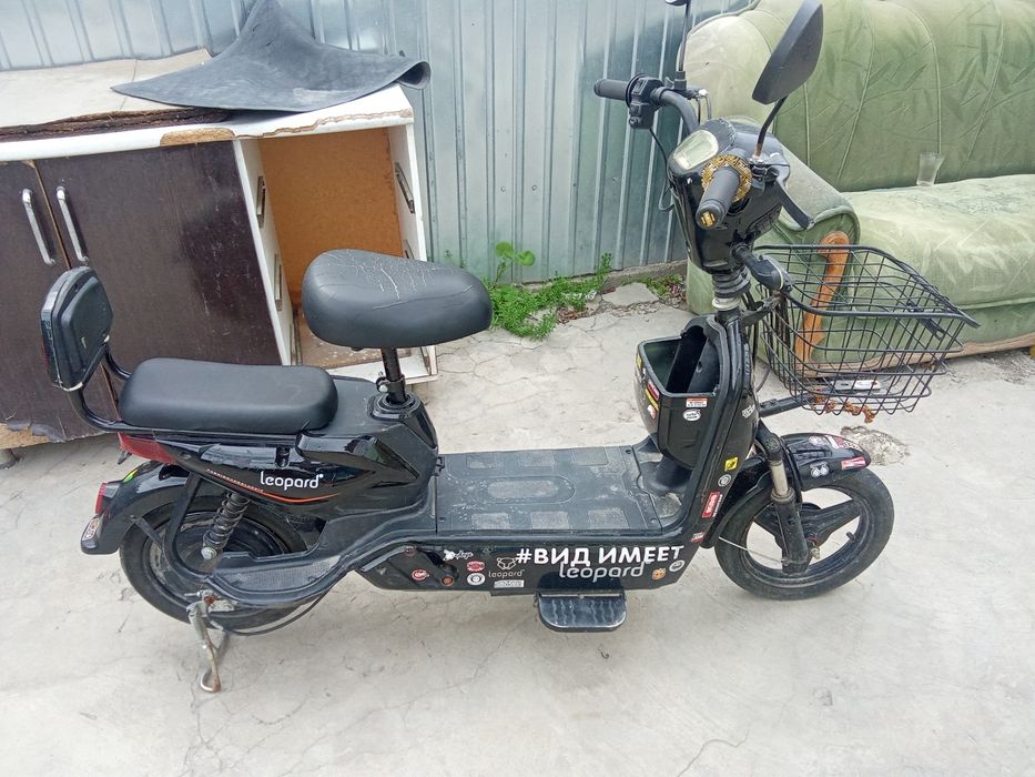 Продам электро скутер леопард