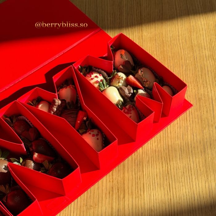 Клубника в шоколаде подарок сыйлық