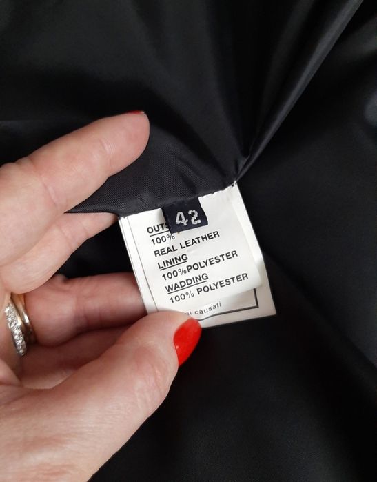 Geacă nouă piele naturală mărime 42.