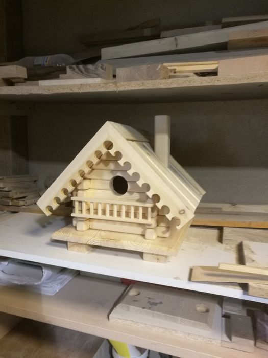 Скворечник ручной работы, для декора