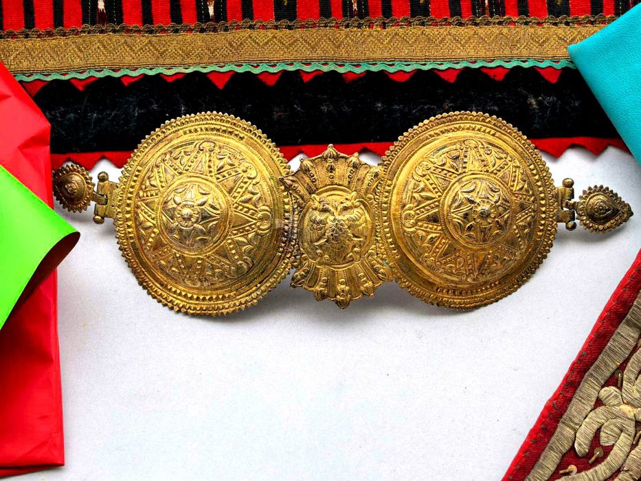 Пафти . Егейска Македония  сребро, живачна позлата