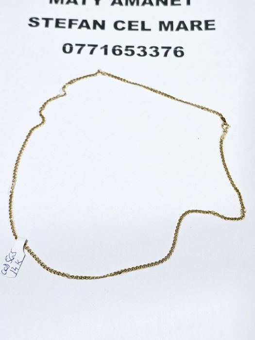 Vand lantisor din aur 14 k 2.39 g cod 565