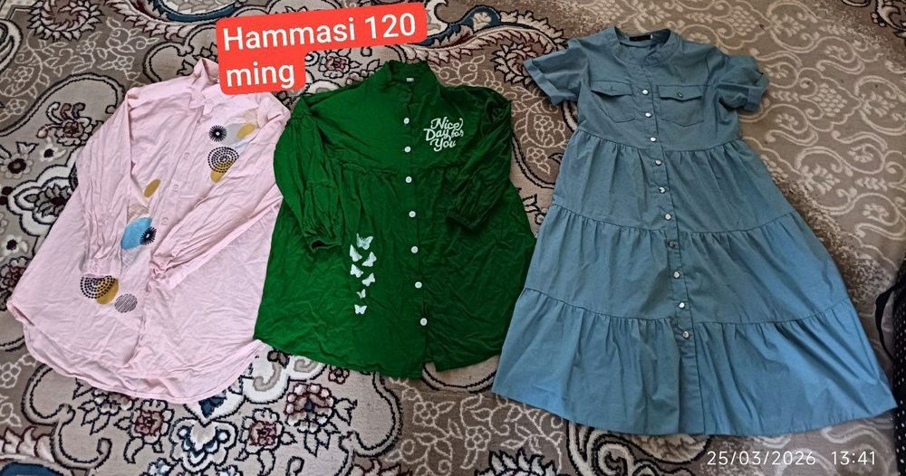 Kiyilgan akkuratni kiyimlar.