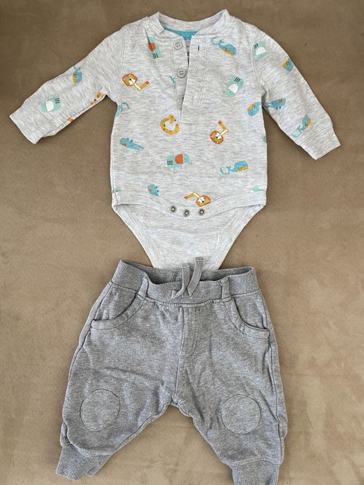 Лот за бебе момче 62см + чувалче за сън