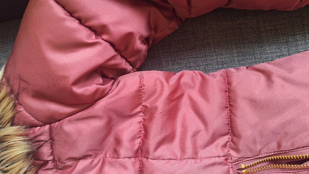 Детско зимно яке за момиче H&M 128