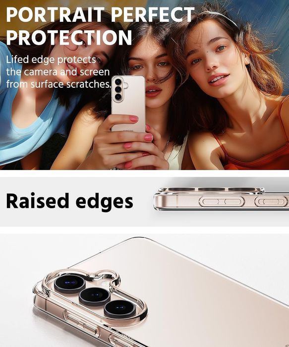 Прозрачен кейс space case за samsung galaxy s26