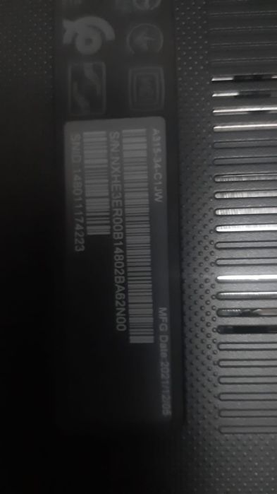 Acer aspire 3 a 315 34 C1JW