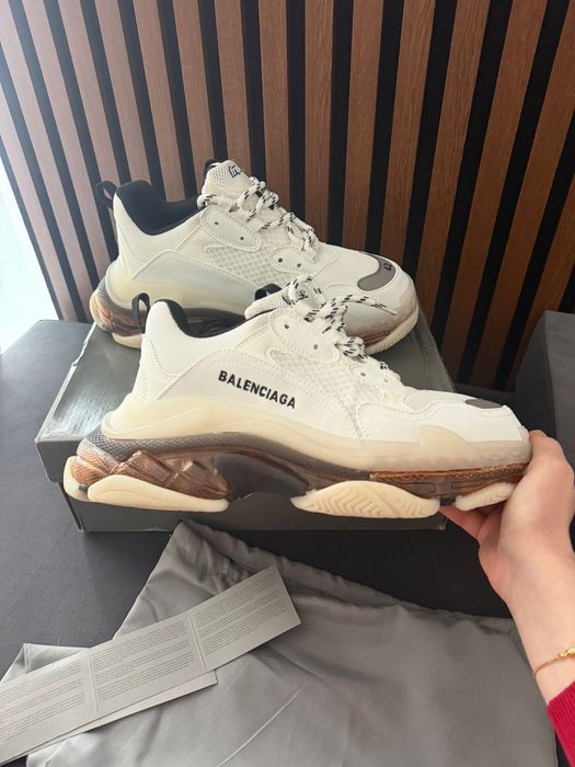 Sneakers barbati Triple S Balencianga