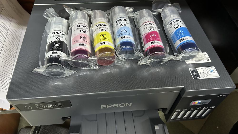 Чернила для епсон л8050