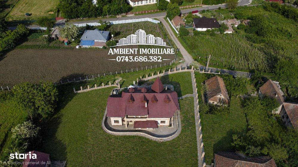 Casă spațioasă cu teren generos de 3.200 mp, VASLUI - MÎNJEȘTI;