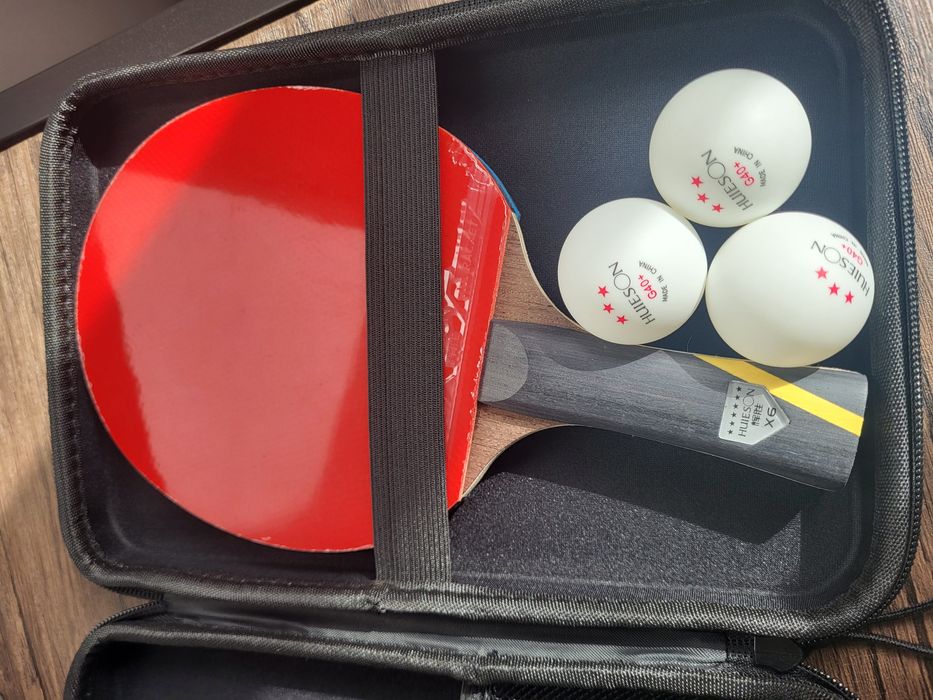 Set Ping Pong paletă husă mingi Premium