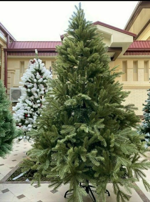 Ёлка премиум класса. Под натуральную ель. Цвет хакки.