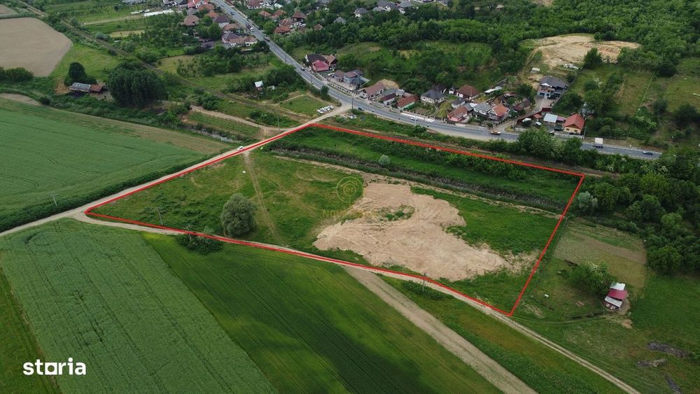 Teren 14500 MP in Sabisa langa Soseaua Principala