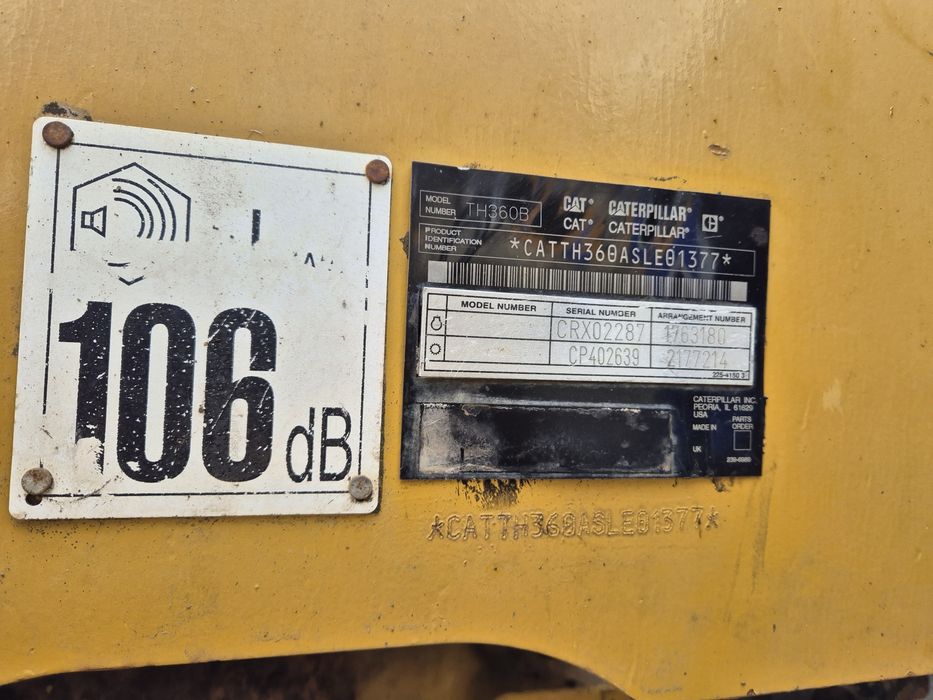 Telescopic caterpillar TH360 din 2005