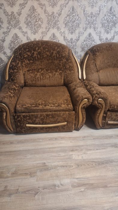 Диван раскладной с креслом