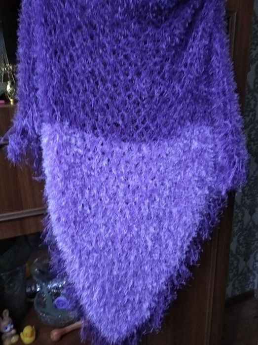 Шаль ручная работа