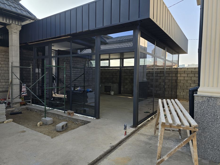 Окна двери витражи