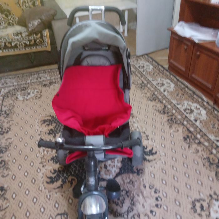 велосипед коляска барс