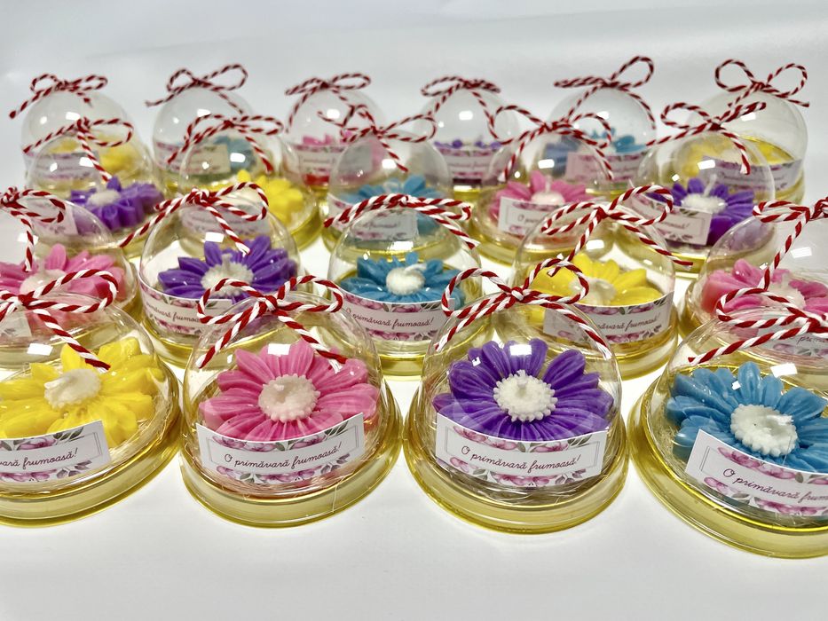 Martisoare din ceara pentru 1 si 8 martie