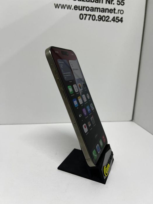 Telefon mobil Apple iPhone 15 Pro Max, 1TB, Bat. 93% -I-
