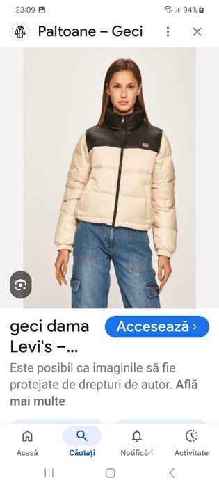 Geacă Levis nouă