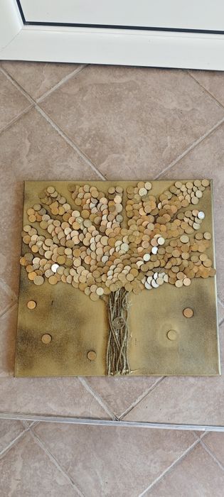 Картина със стотинки