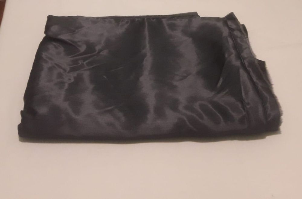 Ткань атлас цвет графит