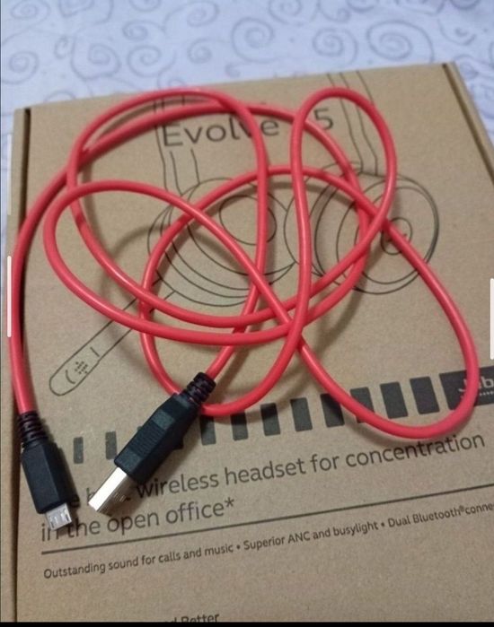 cablu original jabra evolve 65 75 incarcare casti wireless