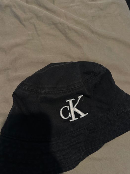 Pălărie tip găleată, Calvin Klein, unisex, neagră