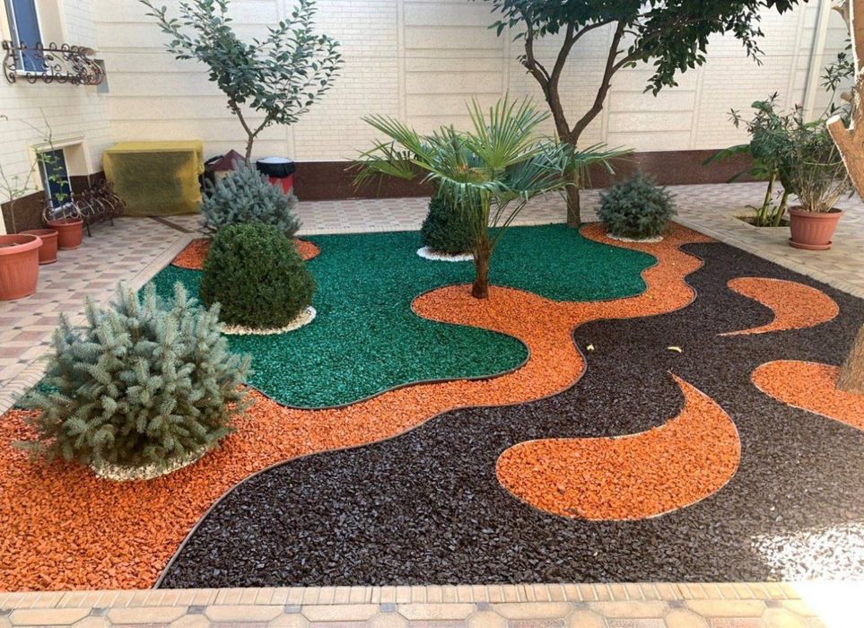 Rangli toshlar Цветной декоративный камень