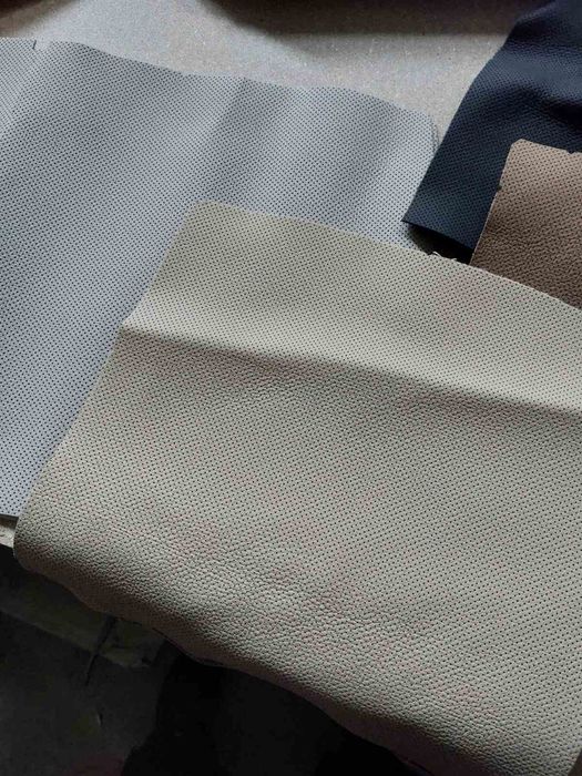 Естествени кожи перфо кожа и нормална кожа