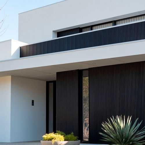 placare perete exterior wpc compozit riflaj