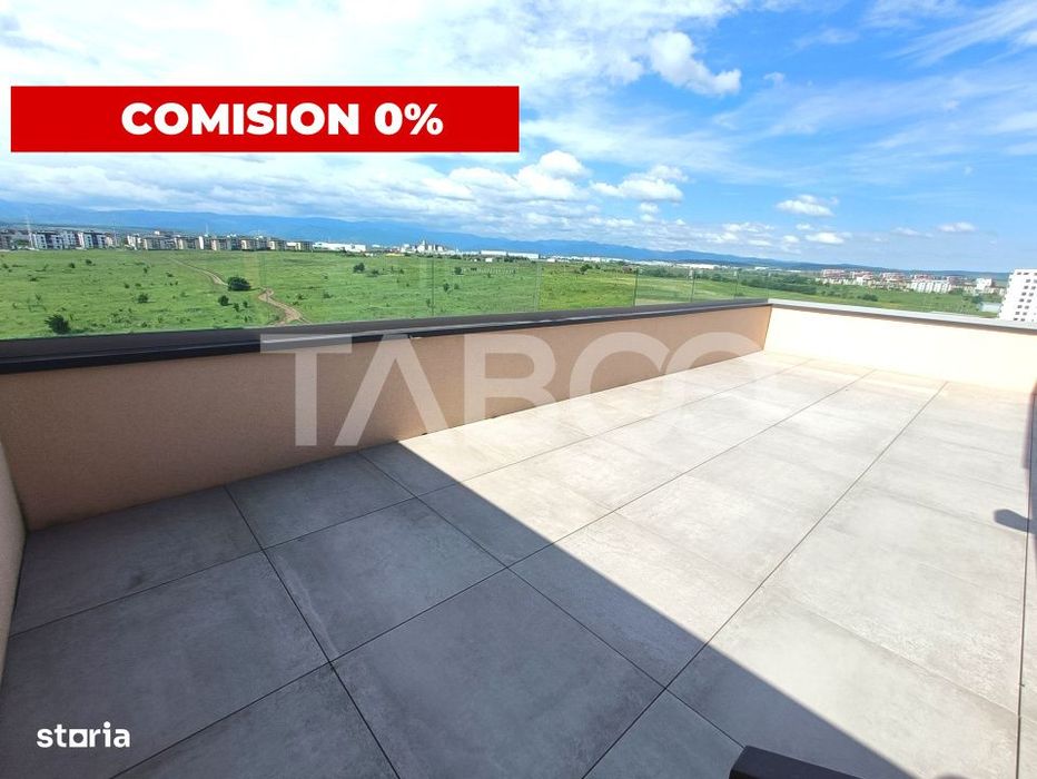 Penthouse spatios cu terase 197 mp si loc de parcare -predare la cheie
