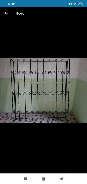 Оконные решетки металлические